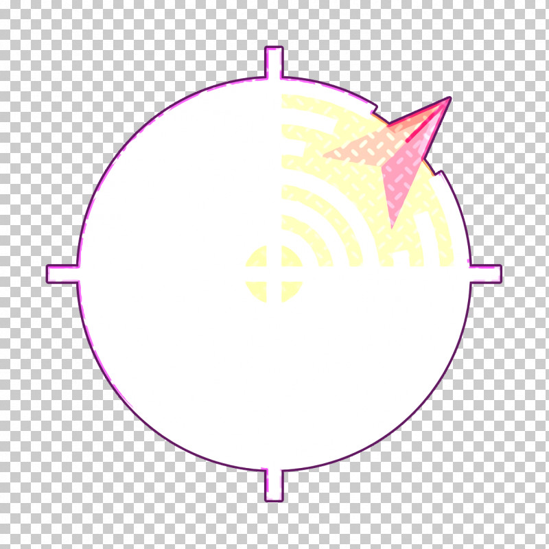 Radar Icon Navigation Icon Area Icon PNG, Clipart, Area Icon, Circle, Light, Line, Magenta Free PNG Download