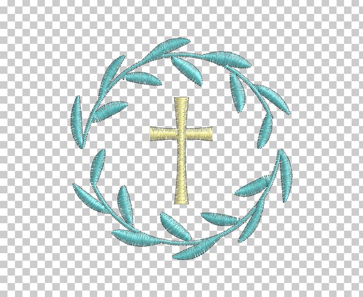 Embroidery Symbol Cross Frames Heart PNG, Clipart, Aqua, Cross, Embroidery, Heart, Leaf Free PNG Download
