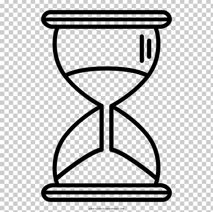 Hourglass Drawing Clock Coloring Book PNG, Clipart, Angle, Area, Black And White, Clock, Coloring Book Free PNG Download