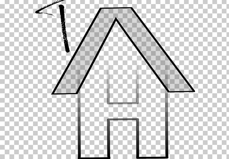 House Angle White Roof Line Art PNG, Clipart, Angle, Area, Black, Black And White, Content Free PNG Download