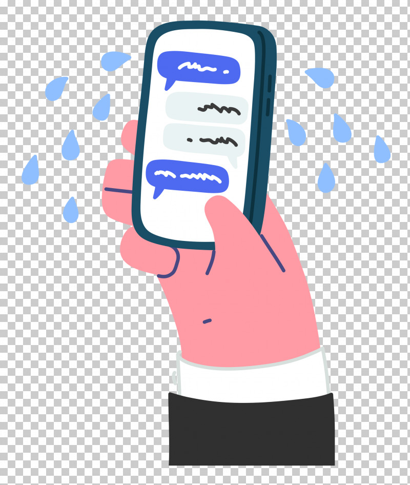 Chatting Chat Phone PNG, Clipart, Cartoon, Chat, Chatting, Geometry, Hand Free PNG Download