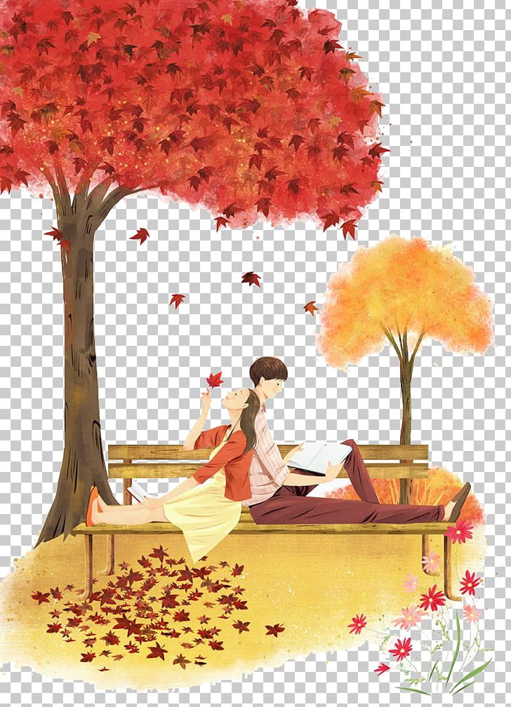 Couple PNG, Clipart, Art, Autumn, Bench, Book, Book Icon Free PNG Download