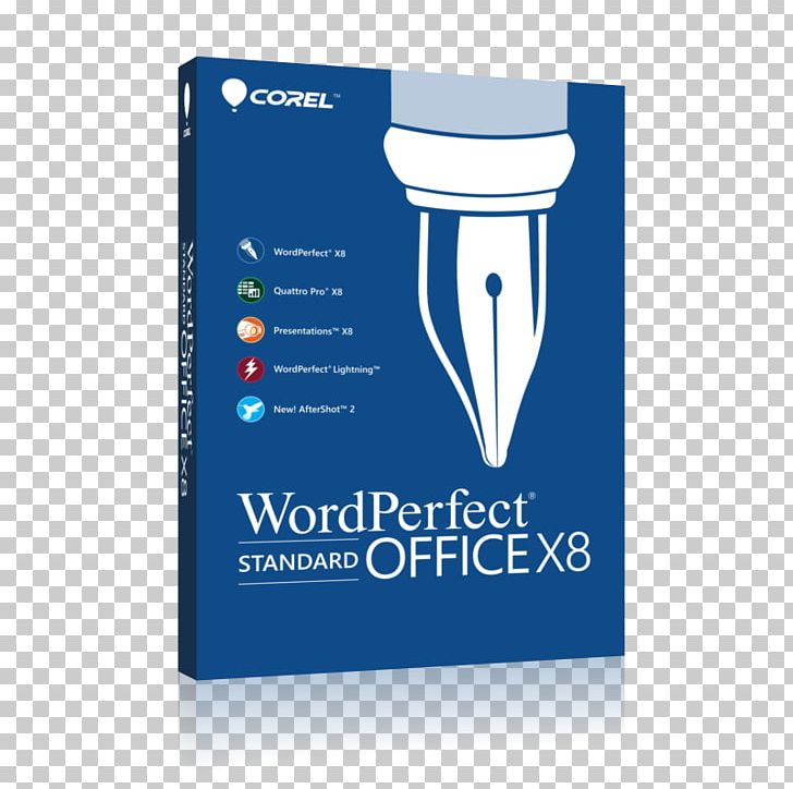 Corel WordPerfect Office Brand Logo Product Design PNG, Clipart, Brand, Corel, Corel Wordperfect Office, Download, Line Spacing Material Free PNG Download