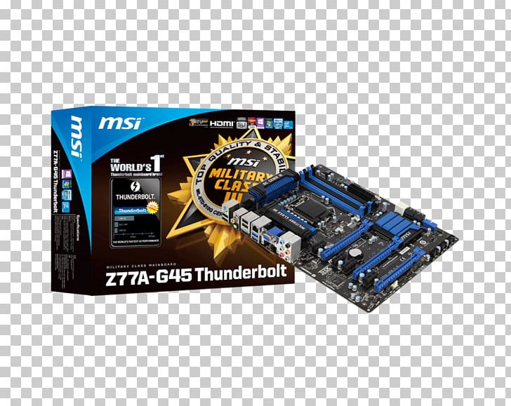 Intel For Msi Ms-7752 Laptop Motherboard Z77A-G45 Ver:1.1 Skt 1155 Ddr3 100% Thunderbolt LGA 1155 PNG, Clipart, Atx, Cpu Socket, Electronic Device, Electronic Engineering, Electronics Free PNG Download