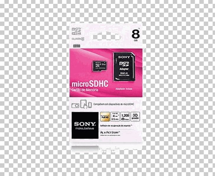 MicroSD Flash Memory Cards Secure Digital SanDisk Sony PNG, Clipart, Adapter, Camera, Computer Data Storage, Electronic Device, Electronics Free PNG Download