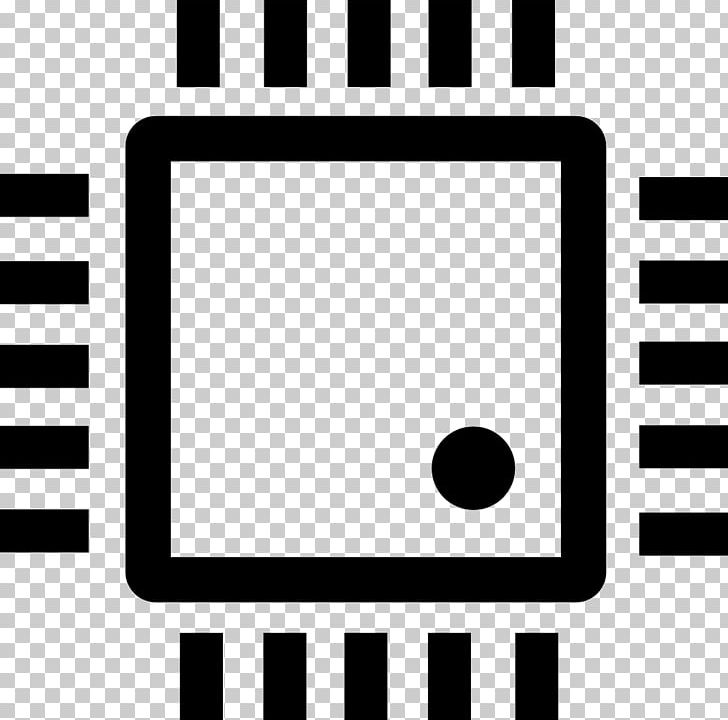 Central Processing Unit Computer Icons Computer Hardware PNG, Clipart, Area, Black, Black And White, Brand, Central Processing Unit Free PNG Download