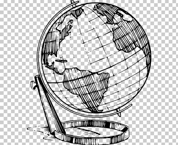 Globe Earth Drawing Sketch PNG, Clipart, Area, Art, Black And White, Circle, Drawing Free PNG Download