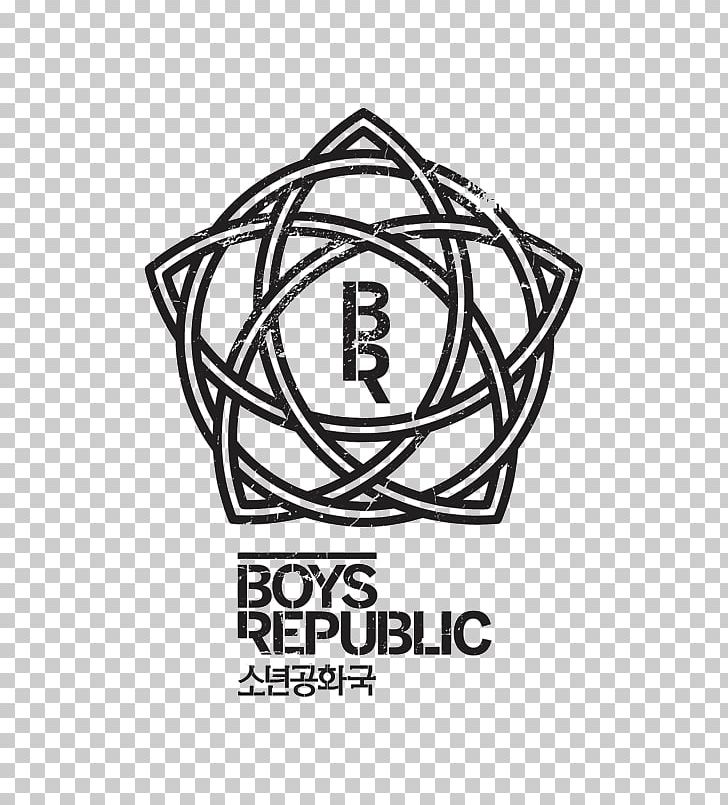 Boys Republic Identity South Korea Hello K-pop PNG, Clipart, Area, Black And White, Boys Republic, Brand, Circle Free PNG Download