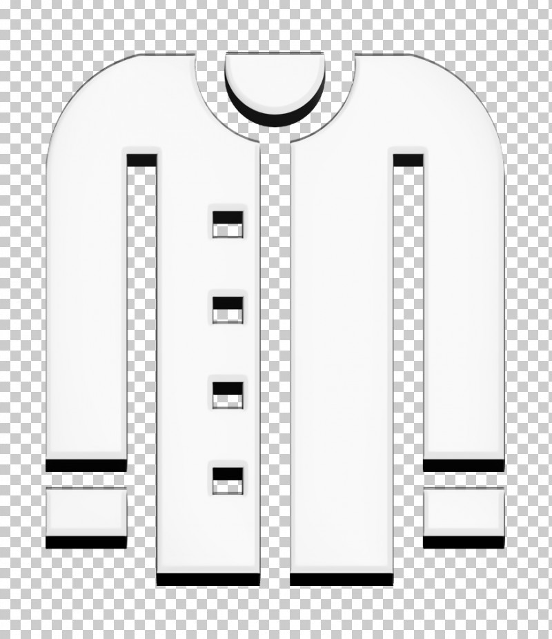Cardigan Icon Clothes Icon PNG, Clipart, Black, Blackandwhite, Cardigan Icon, Clothes Icon, Clothing Free PNG Download