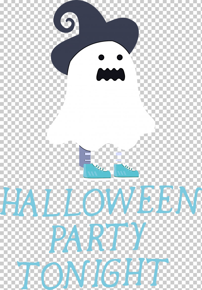 Halloween Halloween Party Tonight PNG, Clipart, Behavior, Cartoon, Halloween, Happiness, Line Free PNG Download