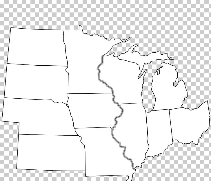 Midwestern United States Blank Map Northeastern United States PNG, Clipart, Angle, Area, Black, Blank, Blank Map Free PNG Download