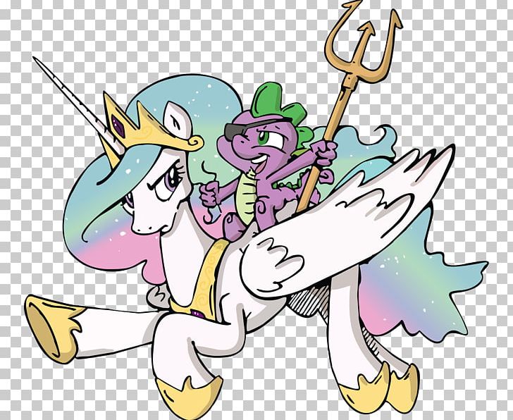 Riding Pony Princess Celestia Canterlot PNG, Clipart, Canterlot, Cartoon, Celestia, Comics, Dragon Free PNG Download