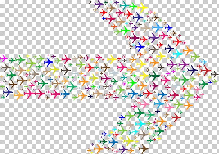 Airplane Color Arrow PNG, Clipart, Airplane, Arrow, Art, Aviation, Byte Free PNG Download