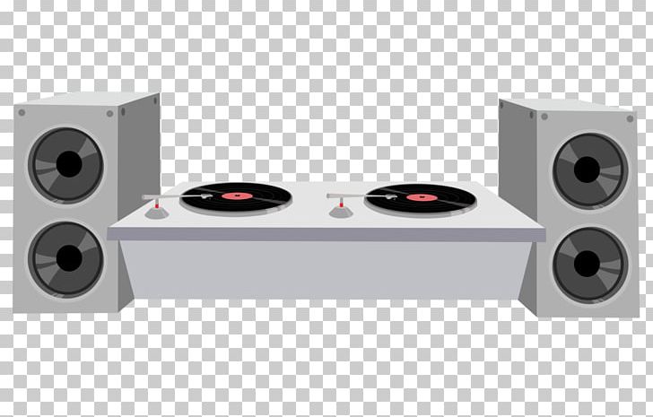 Disc Jockey DJ Mixer The DJ Booth Drawing PNG, Clipart, Art, Audio, Audio Equipment, Car Subwoofer, Cartoon Free PNG Download