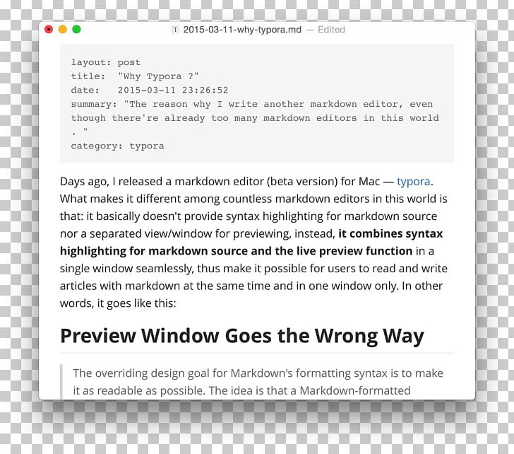 Document Markdown Text Editor Typora Sublime Text PNG, Clipart, Area, Brand, Computer Software, Document, Editing Free PNG Download