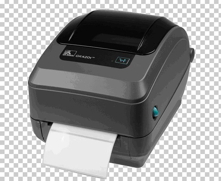 Inkjet Printing Printer Zebra GK420T Zebra Technologies Label PNG, Clipart, Barcode, Electronic Device, Electronics, Label, Office Supplies Free PNG Download