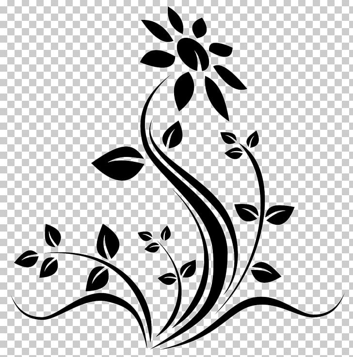 Flower Silhouette PNG, Clipart, Alimento Saludable, Art, Black, Black And White, Branch Free PNG Download