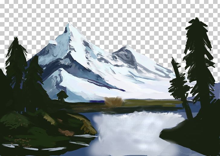 Landscape Painting Landscape Painting Fukei PNG, Clipart, Computer Wallpaper, Fukei, Glacial Landform, Hand Drawn, Hand Drawn Arrows Free PNG Download