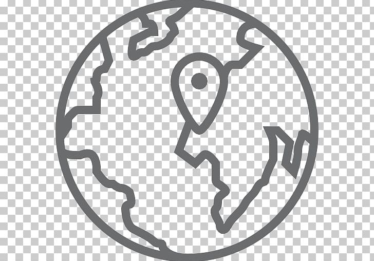 Computer Icons Globe Empresa PNG, Clipart, Area, Auto Part, Black And White, Brand, Circle Free PNG Download