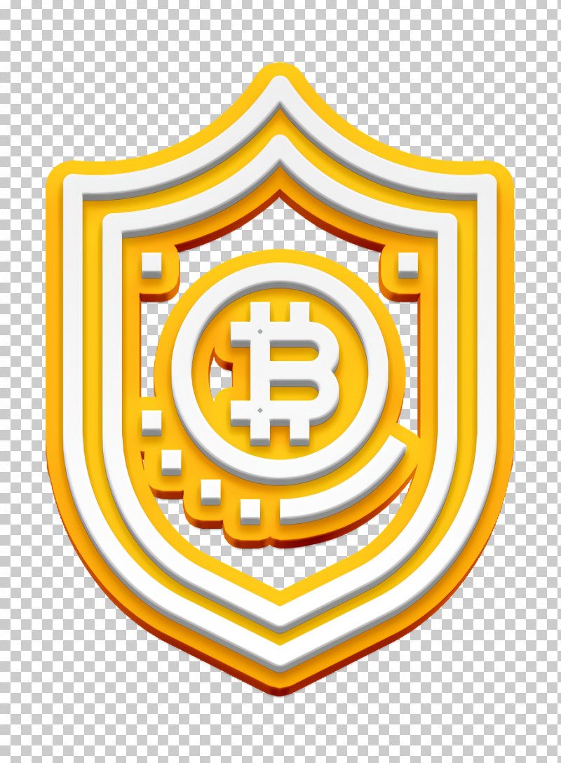 Bitcoin Icon Shield Icon PNG, Clipart, Bitcoin Icon, Emblem, Shield Icon, Symbol, Yellow Free PNG Download