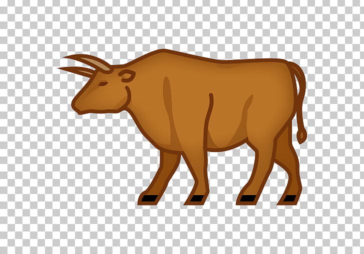 Ox Cattle Emoji Text Messaging SMS PNG, Clipart, Animal Figure, Bull, Cattle, Cattle Like Mammal, Cow Goat Family Free PNG Download