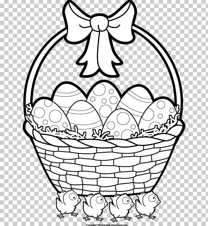 Easter Bunny Easter Egg Easter Basket PNG, Clipart, Art, Basket, Black, Black And White, Christmas Free PNG Download