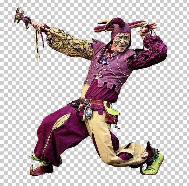 Jester Middle Ages Costume Pierrot Minstrel PNG, Clipart, Clown, Costume, Dancer, Fair, Fictional Character Free PNG Download