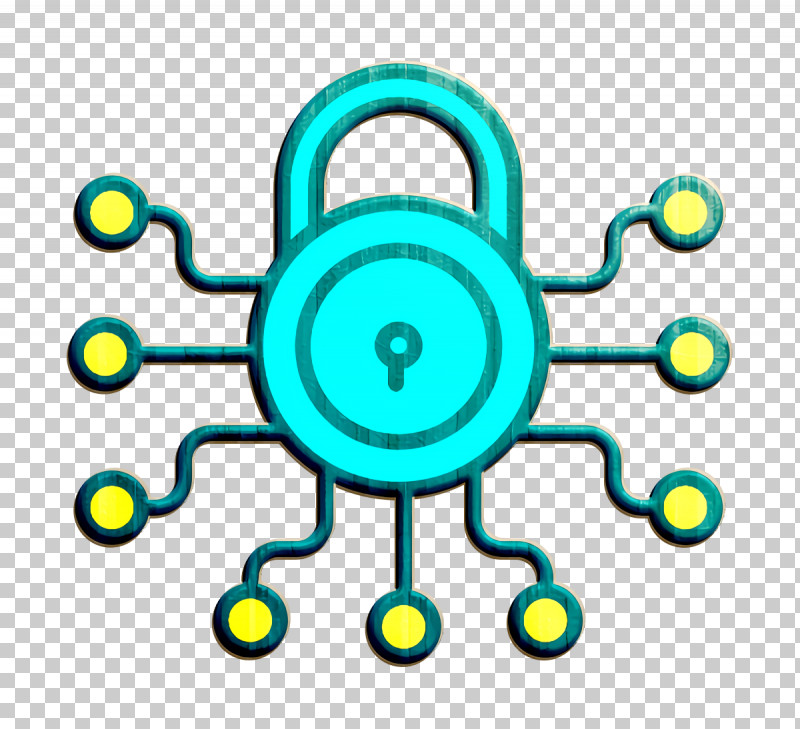 Cyber Icon Encrypt Icon Secure Icon PNG, Clipart, Aqua, Circle, Cyber Icon, Encrypt Icon, Green Free PNG Download
