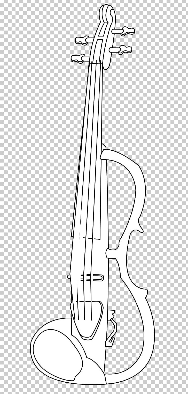 Drawing Line Art Black And White Electric Violin PNG, Clipart, Angle, Art, Artwork, Black And White, Cartoon Free PNG Download
