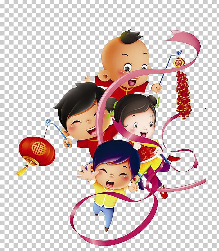 Firecracker Child Chinese New Year Red Envelope PNG, Clipart, Antithetical Couplet, Art, Bainian, Child, Child Labour Free PNG Download