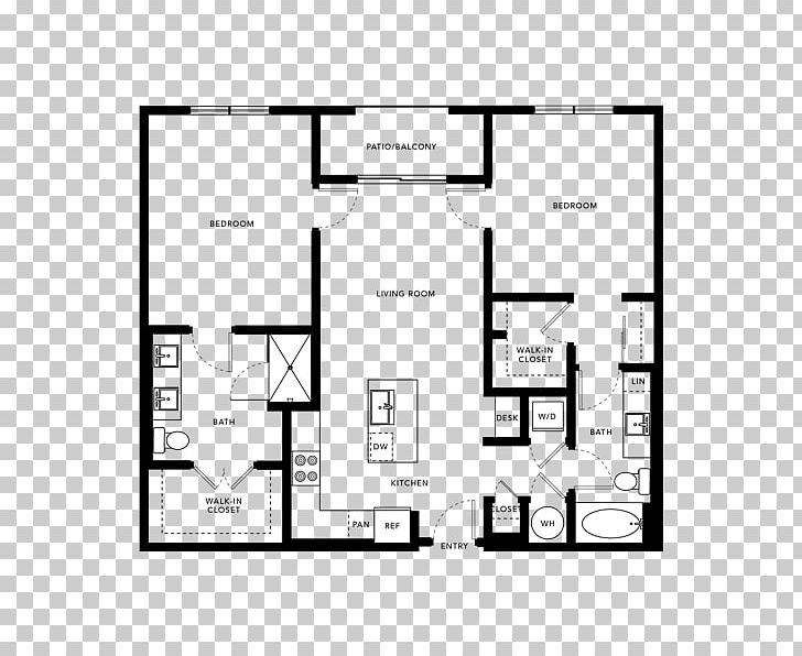 Compass Pointe Floor Plan Bed PNG, Clipart, Angle, Apartment, Area, Bed, Black Free PNG Download