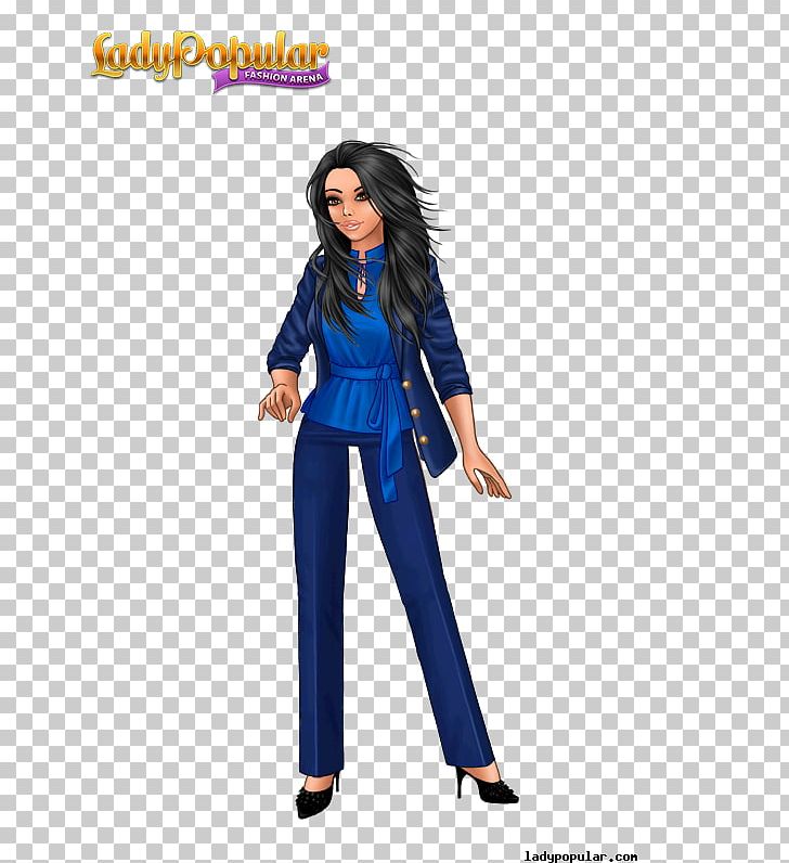 Lady Popular Fashion Game Hairstyle Woman PNG, Clipart, Apartment, Costume, Doll, Dressup, Electric Blue Free PNG Download