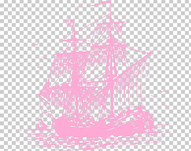 Pink Sailing Ship PNG, Clipart, Baltimore Clipper, Barque, Bilander, Brig, Brigantine Free PNG Download