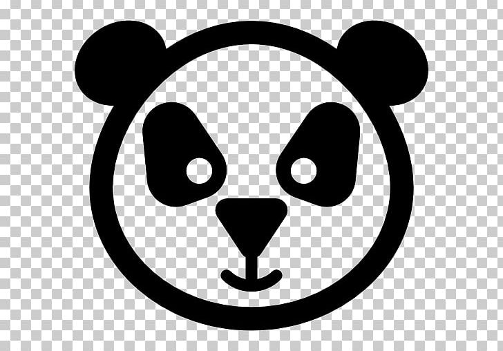 Giant Panda Bear Computer Icons PNG, Clipart, Animals, Area, Artwork, Black, Black And White Free PNG Download