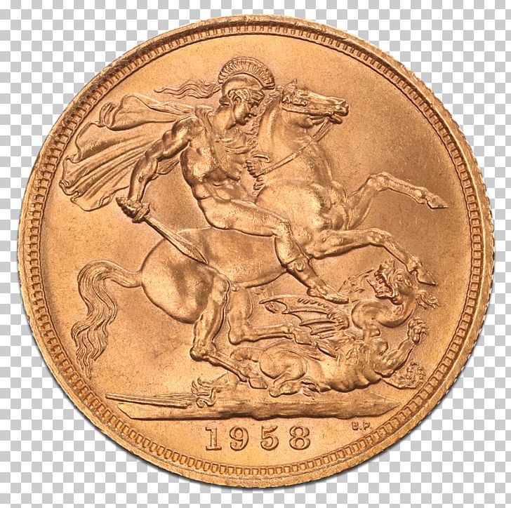 Gold Coin Gold Coin Sovereign Coins Of The Pound Sterling PNG, Clipart, 1958, Britannia, Bronze Medal, Carat, Coin Free PNG Download