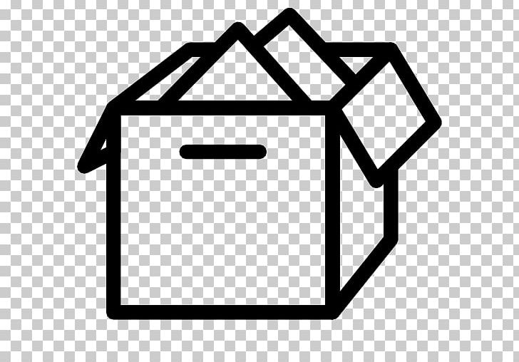 Computer Icons Box Paper PNG, Clipart, Angle, Area, Black And White, Box, Cardboard Free PNG Download