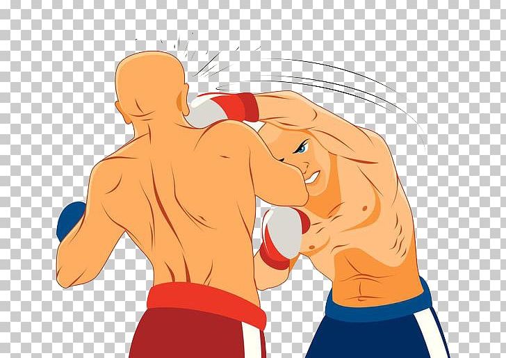 Boxing Cartoon Punch Illustration PNG, Clipart, Abdomen, Arm, Boy, Face, Face Mask Free PNG Download