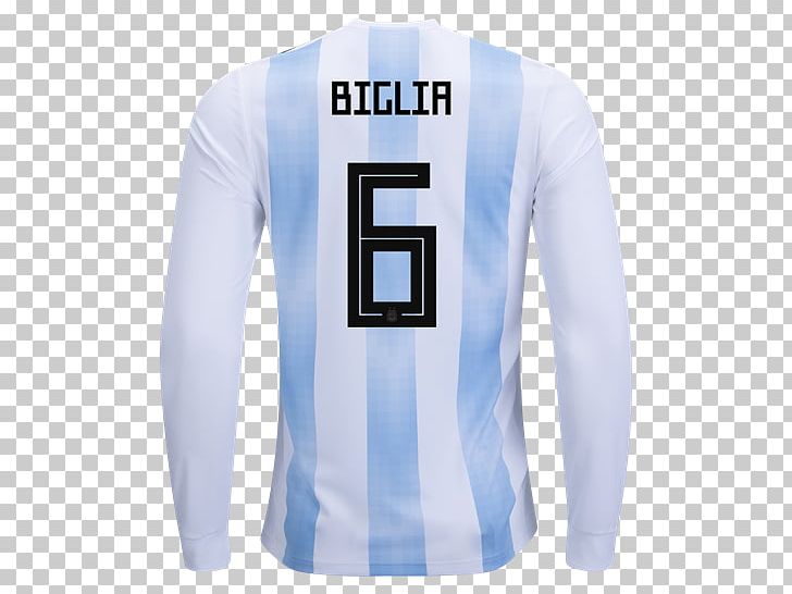 T-shirt 2018 World Cup Argentina National Football Team PNG, Clipart, Active Shirt, Argentina, Argentina National Football Team, Blue, Brand Free PNG Download