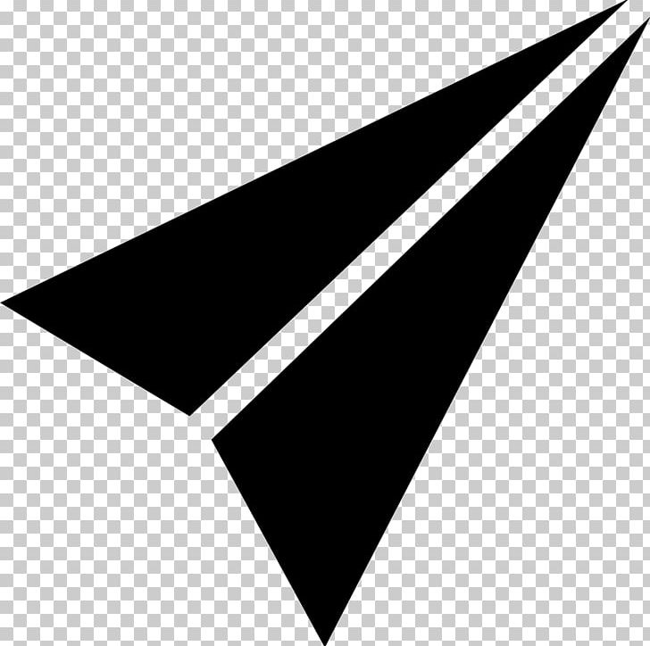 Airplane Paper Computer Icons Symbol PNG, Clipart, Airplane, Angle, Arrow, Black, Black And White Free PNG Download
