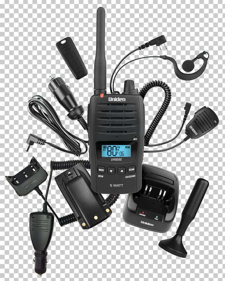 UHF CB Ultra High Frequency Citizens Band Radio Two-way Radio PNG, Clipart, Battery Charger, Citizens Band Radio, Com, Communication, Electronic Device Free PNG Download