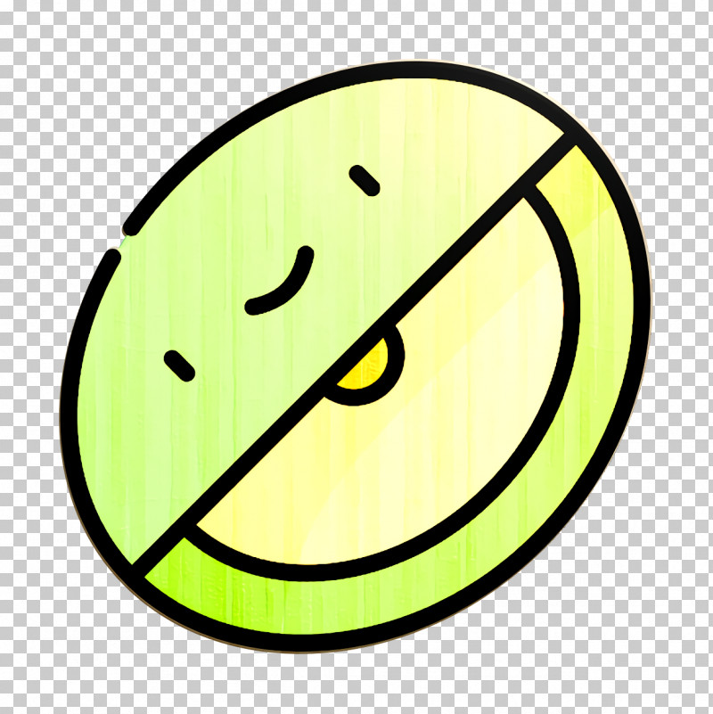 Cantaloupe Icon Melon Icon Summer Food Icon PNG, Clipart, Cantaloupe Icon, Circle, Emoticon, Facial Expression, Green Free PNG Download