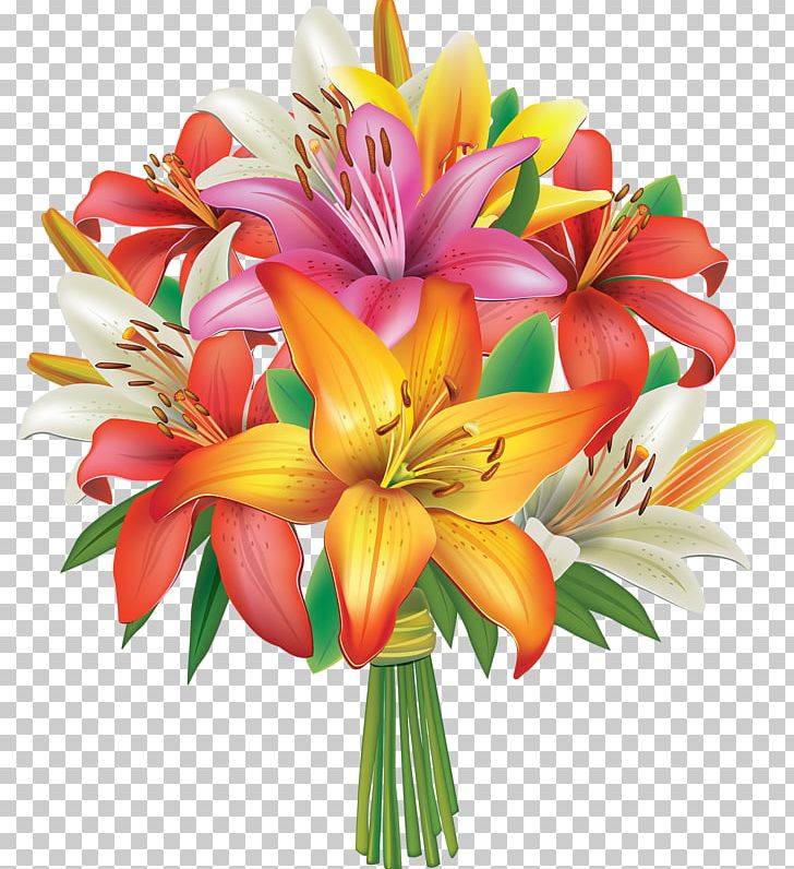 Flower Bouquet Lilium PNG, Clipart, Alstroemeriaceae, Beautiful, Birth Flower, Bouquet Of Flowers, Color Free PNG Download