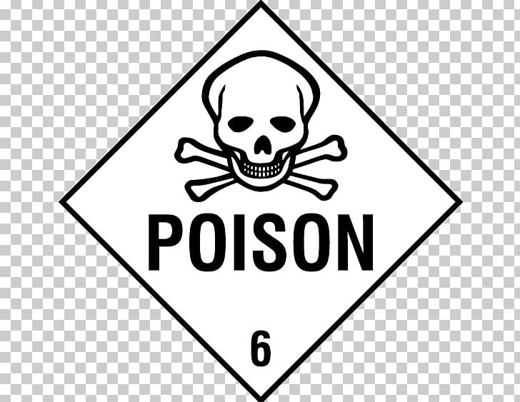 Poison Sign Safety Hazard Toxicity PNG, Clipart, Angle, Area, Black, Black And White, Brand Free PNG Download