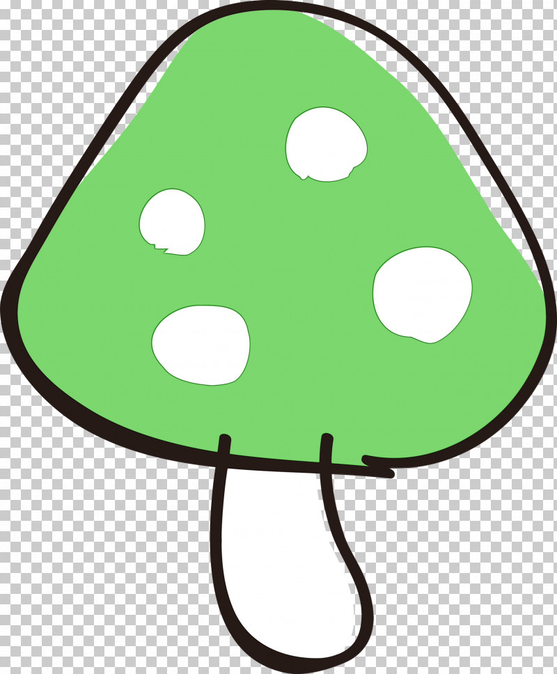 Green PNG, Clipart, Cartoon Mushroom, Cute, Green, Mushroom, Paint Free PNG Download