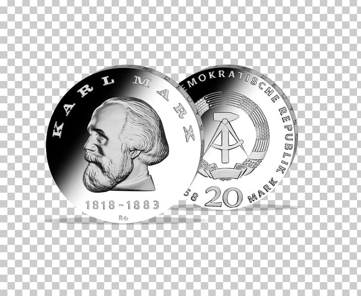 East Germany Silver Commemorative Coin Deutsche Mark PNG, Clipart, 1960s, Black And White, Brand, Carl Friedrich Gauss, Coin Free PNG Download