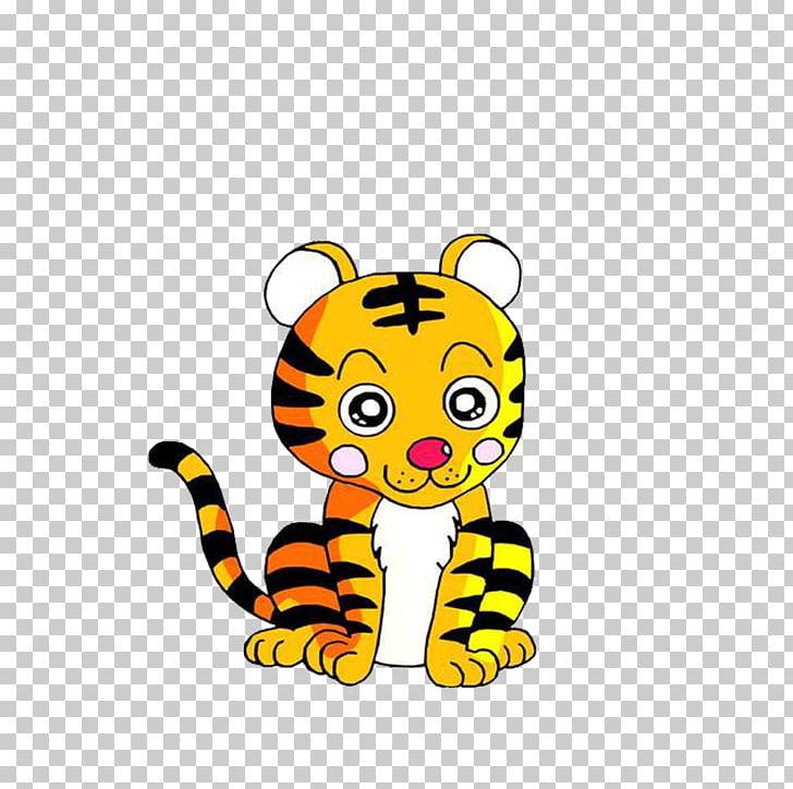 Tiger Cartoon Cuteness PNG, Clipart, Animal, Animals, Avatar, Big Cats, Carnivoran Free PNG Download