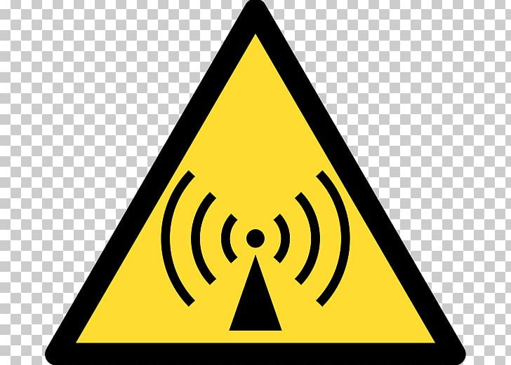 Radio Wave Hazard Symbol Non-ionizing Radiation Radio Frequency PNG, Clipart, Angle, Area, Electromagnetic Radiation, Extremely Low Frequency, Frequency Free PNG Download
