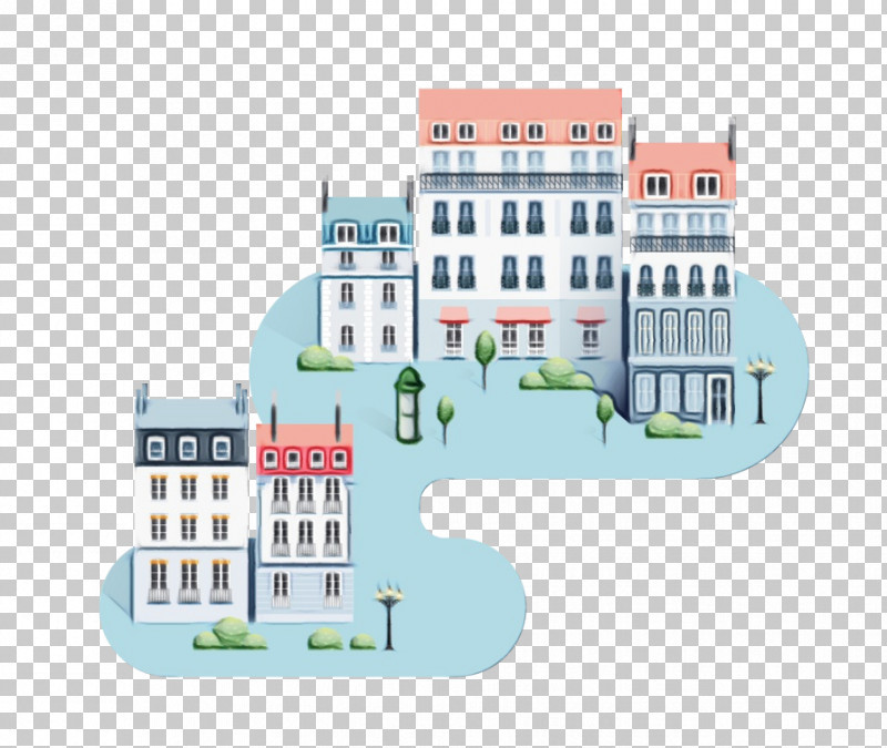 Real Estate Building Estate PNG, Clipart, Building, Estate, Paint, Real Estate, Watercolor Free PNG Download