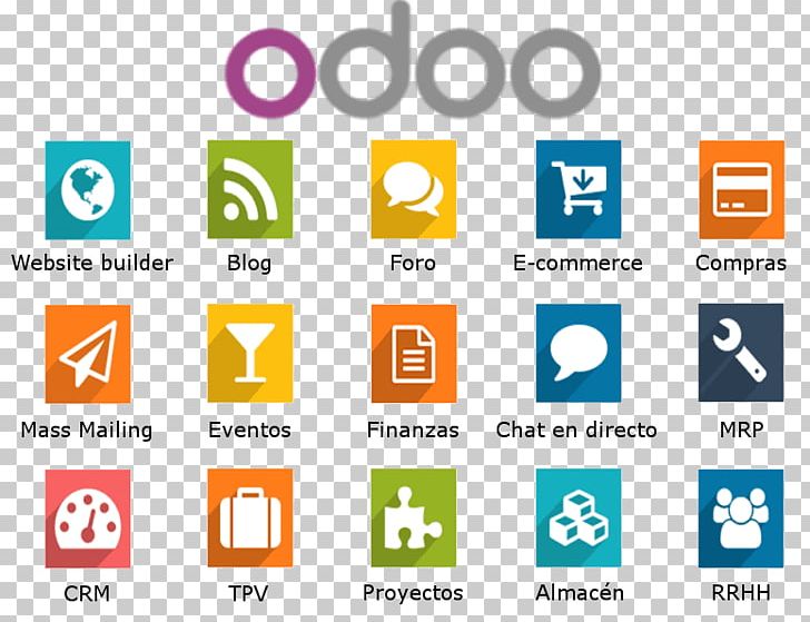 Odoo Enterprise Resource Planning Módulo Computer Software Human Resource Management PNG, Clipart, Brand, Business Partner, Communication, Computer Icon, Computer Software Free PNG Download