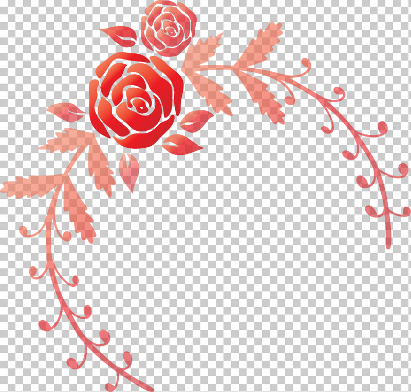 Rose Frame Flower Frame Wedding Frame PNG, Clipart, Flower, Flower Frame, Ornament, Pedicel, Pink Free PNG Download